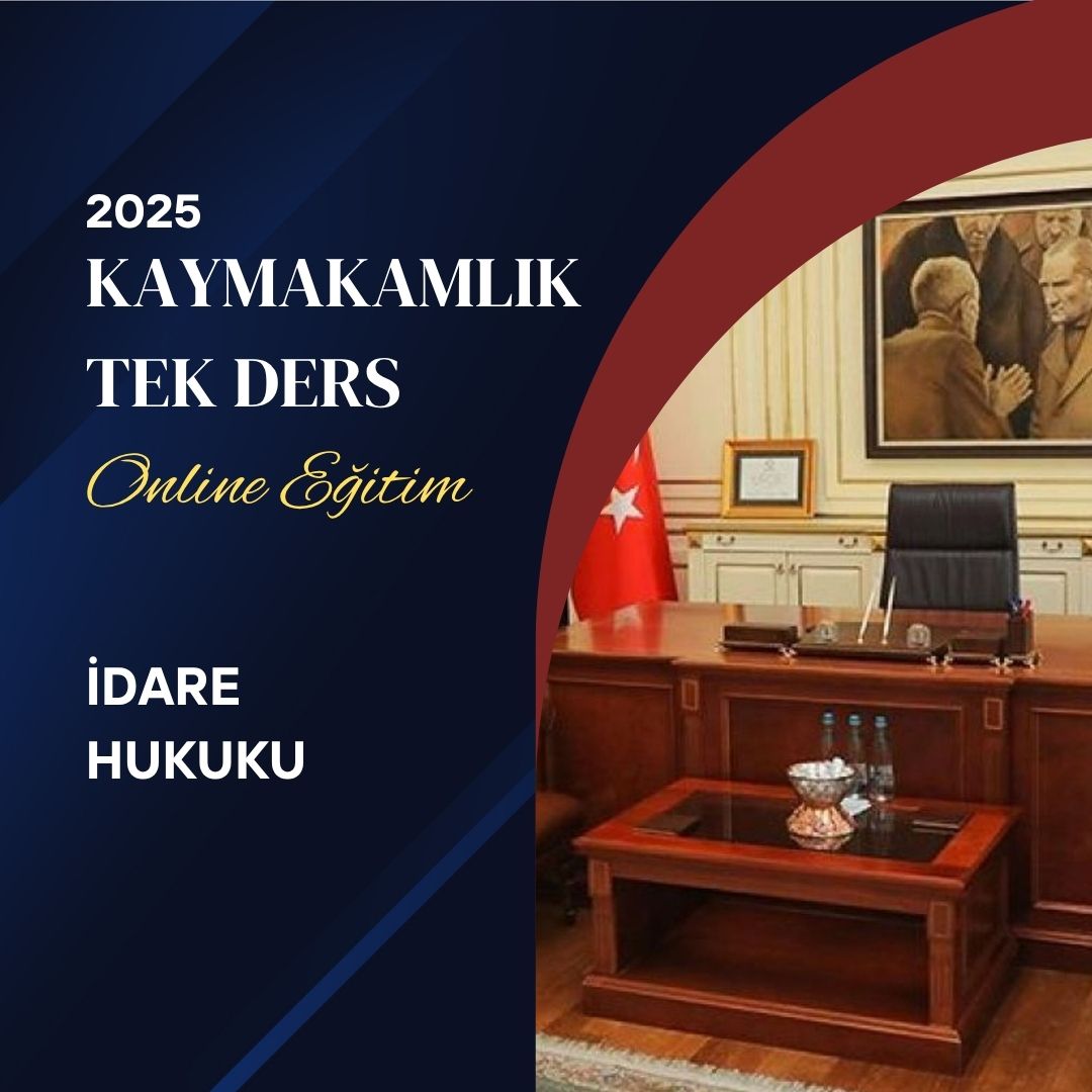 Kaymakamlık İdare Hukuku