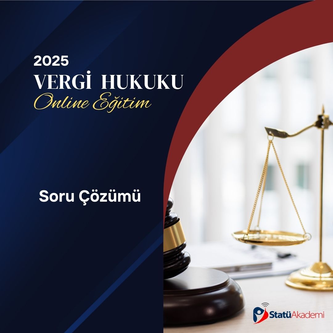 Vergi Hukuku 12'de 12 Kampı (Soru Çözümü)