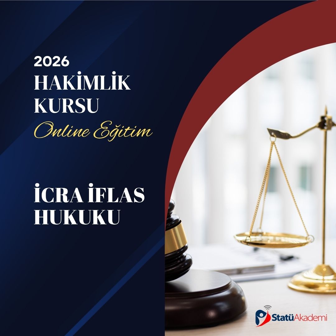 İcra İflas Hukuku (Hakimlik Tek Ders)