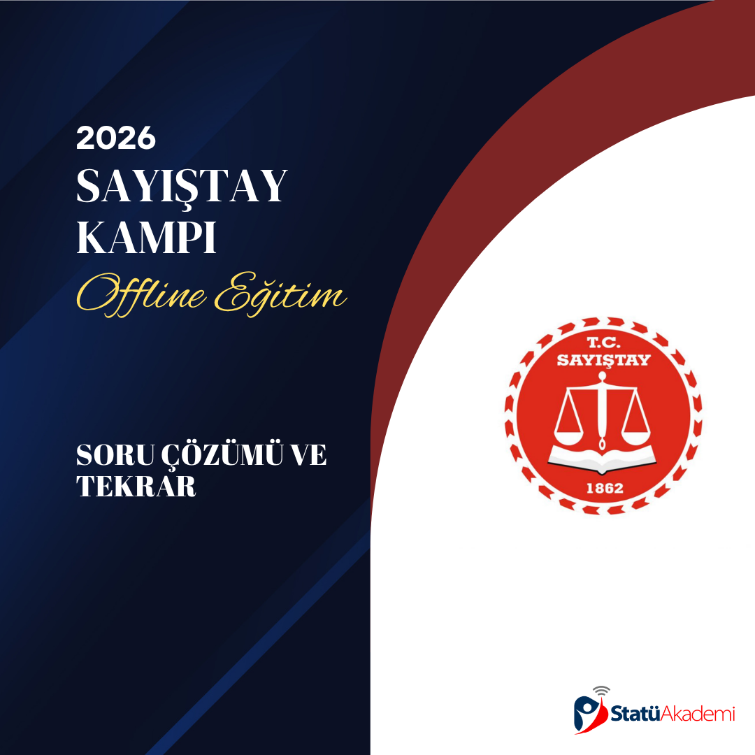 SAYIŞTAY SORU ÇÖZÜMÜ VE TEKRAR