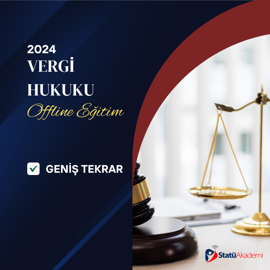 VERGİ HUKUKU KONU TEKRARI