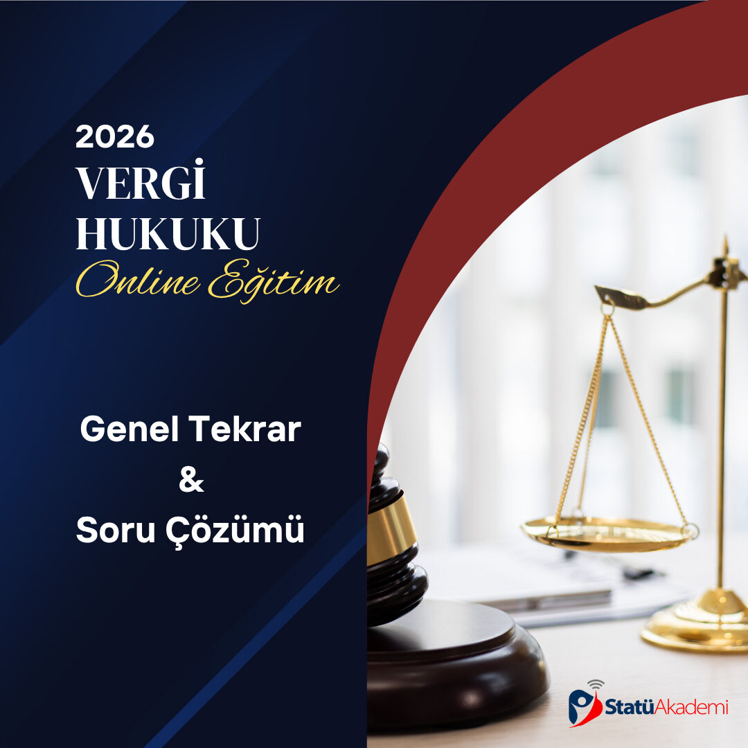 Vergi Hukuku ve TVS Soru Çözümü